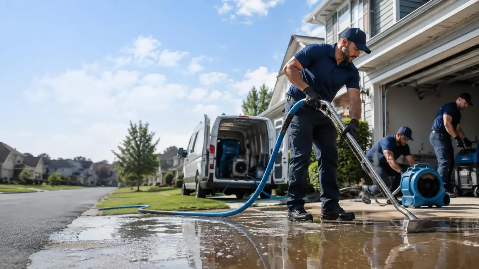 Flood Damage Restoration in Offutt Afb, NE